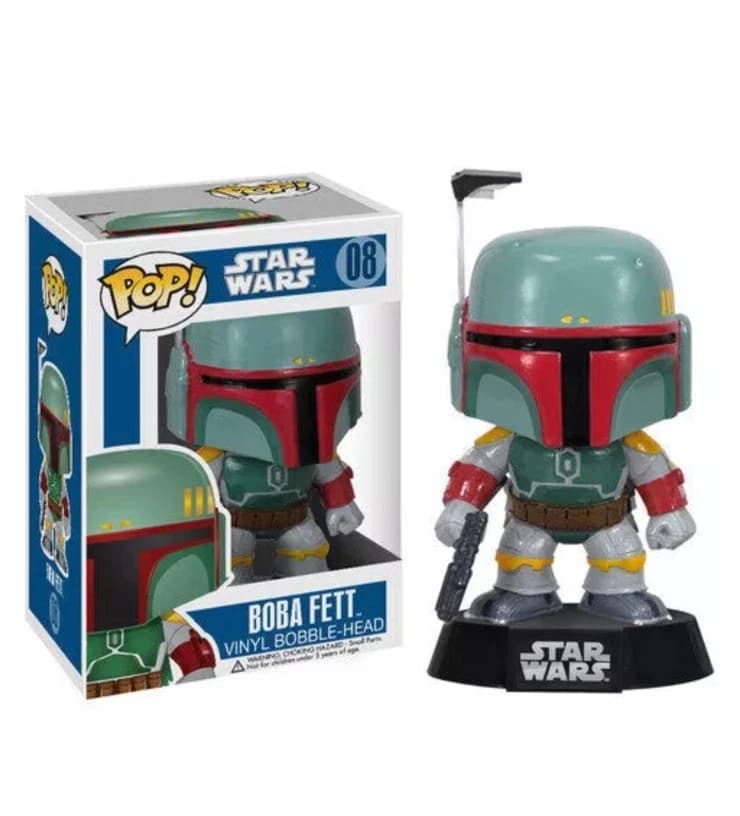 Funko Pop! Vinyl: Star Wars - Boba Fett (Blue Box/Big Letter)