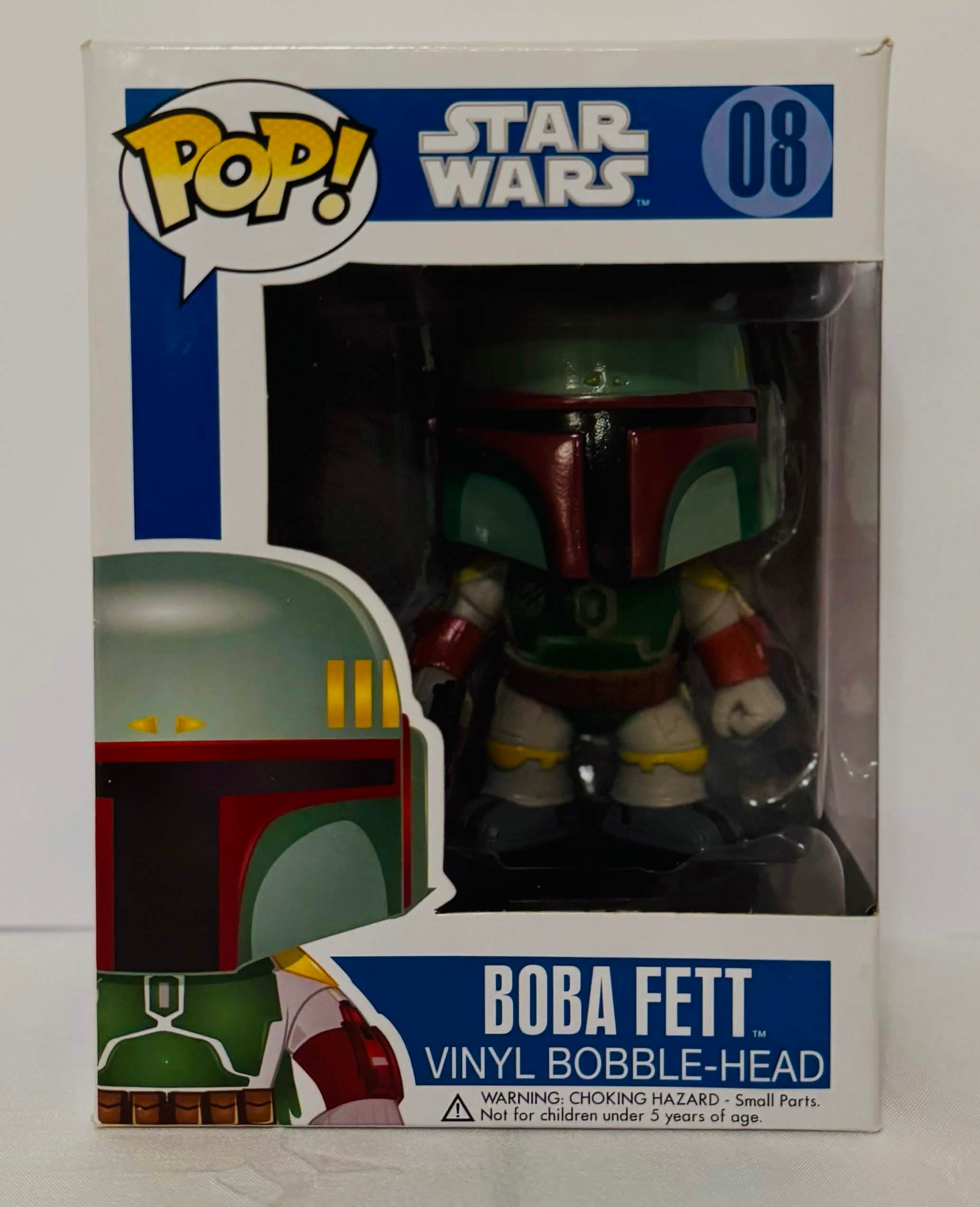 Funko Pop! Vinyl: Star Wars - Boba Fett (Blue Box/Big Letter) VLT-JWBCUWLK